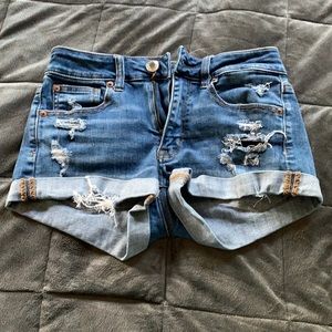 Size 2 American Eagle Super Stretch Jean Shorts